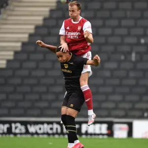 Arsenal's Rob Holding Shines in Pre-Season: MK Dons vs Arsenal, 2020