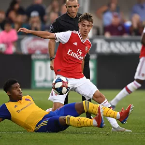 Arsenal's Robbie Burton Gears Up for Colorado Rapids Showdown: Intense Training Sessions