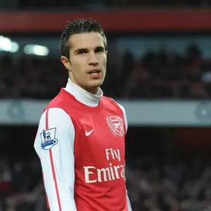 Arsenal's Robin van Persie Before FA Cup Clash Against Aston Villa, 2012