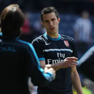Arsenal's Robin van Persie: Focused Preparation Ahead of West Bromwich Albion Showdown (2011-12) Arsenal's Robin van Persie: Focused Preparation Ahead of West Bromwich Albion Showdown (2011-12)