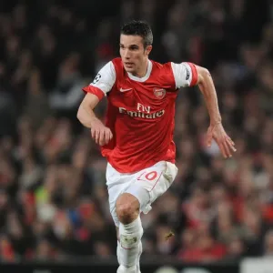 Arsenal's Robin van Persie Scores Upset Win Against Barcelona in UEFA Champions League: Arsenal 2 - 1 Arsenal's Robin van Persie Scores Upset Win Against Barcelona in UEFA Champions League: Arsenal 2 - 1
