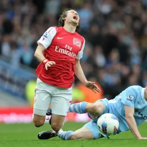 Arsenal's Rosicky Scores Winner: 1-0 Victory Over Milner's Manchester City, BPL 2012 Arsenal's Rosicky Scores Winner: 1-0 Victory Over Milner's Manchester City, BPL 2012