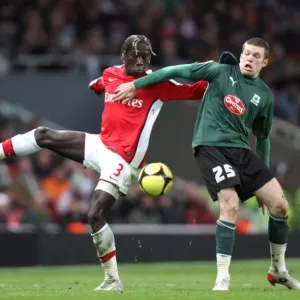 Arsenal's Sagna Scores Twice in FA Cup Win Against Plymouth Argyle: 3-1 Arsenal's Sagna Scores Twice in FA Cup Win Against Plymouth Argyle: 3-1