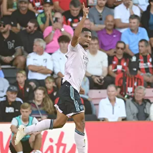 Arsenal's Saliba Scores Third in Bournemouth Victory: AFC Bournemouth vs Arsenal, Premier League 2022-23