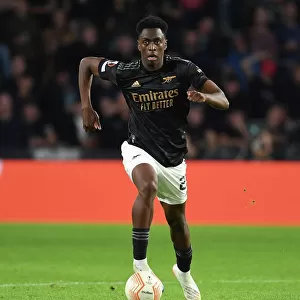 Arsenal's Sambi in Action against PSV Eindhoven in UEFA Europa League Group A (2022-23)