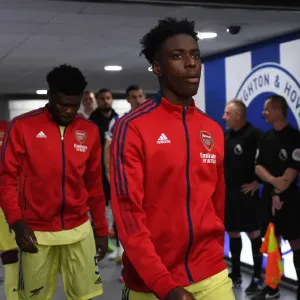 Arsenal's Sambi Ahead of Brighton & Hove Albion Clash in Premier League (2021-22)