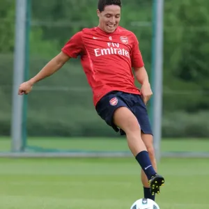 El Arsenal de Samir Nasri en Entrenamiento Prétemporal, 2010 El Arsenal de Samir Nasri en Entrenamiento Prétemporal, 2010