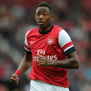 Arsenal's Sanchez Watt in Action against Anderlecht in 2012 Pre-Season