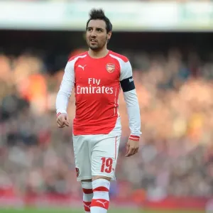 Arsenal's Santi Cazorla Leads the Charge Against Middlesbrough in FA Cup Showdown Arsenal's Santi Cazorla Leads the Charge Against Middlesbrough in FA Cup Showdown