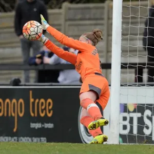 Arsenal's Sari van Veenendaal Denies Notts County Ladies in FA Cup Quarterfinals Penalty Shootout: Arsenal Ladies 2-2 Notts County Ladies (April 2016) Arsenal's Sari van Veenendaal Denies Notts County Ladies in FA Cup Quarterfinals Penalty Shootout: Arsenal Ladies 2-2 Notts County Ladies (April 2016)