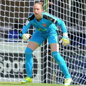 Arsenal's Sari van Veenendaal Leads Arsenal Ladies to 2:0 WSL Victory over Notts County Arsenal's Sari van Veenendaal Leads Arsenal Ladies to 2:0 WSL Victory over Notts County
