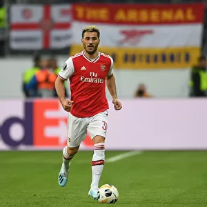Arsenal's Sead Kolasinac in Europa League Action Against Eintracht Frankfurt