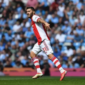 Arsenal's Sead Kolasinac Faces Off Against Manchester City in Premier League Showdown