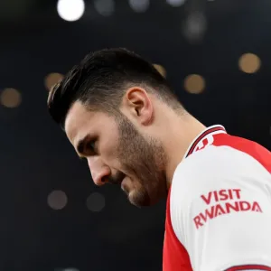Arsenal's Sead Kolasinac Gears Up for Arsenal vs Manchester United: Premier League Clash (2019-20) Arsenal's Sead Kolasinac Gears Up for Arsenal vs Manchester United: Premier League Clash (2019-20)