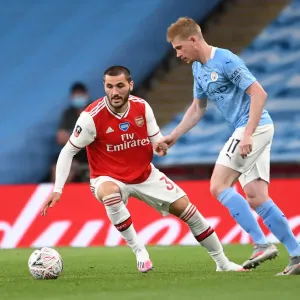 Arsenal's Sead Kolasinac Shuts Down Kevin De Bruyne in FA Cup Semi-Final Clash