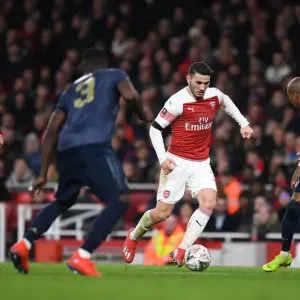 Arsenal's Sead Kolasinac: Unwavering Focus Against Manchester United in FA Cup Clash Arsenal's Sead Kolasinac: Unwavering Focus Against Manchester United in FA Cup Clash