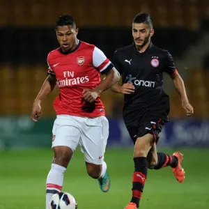 Arsenal's Serge Gnabry Faces Off Against Olympiacos Dimitrios Siopis in NextGen Series Clash Arsenal's Serge Gnabry Faces Off Against Olympiacos Dimitrios Siopis in NextGen Series Clash