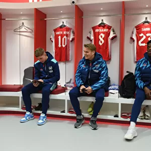Arsenal's Smith Rowe, Odegaard, and Sambi Prepare for Carabao Cup Showdown against Liverpool