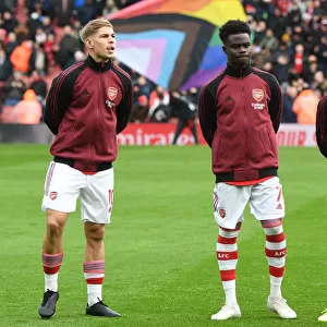 Arsenal's Smith Rowe and Saka Shine in Arsenal's Victory over Brentford, Premier League 2021-22