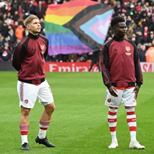 Arsenal's Smith Rowe and Saka Star in Victory: Arsenal vs. Brentford, Premier League 2021-22