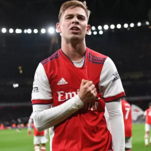 Arsenal's Smith Rowe Scores Third Goal in Arsenal's Victory over Aston Villa (2021-22)
