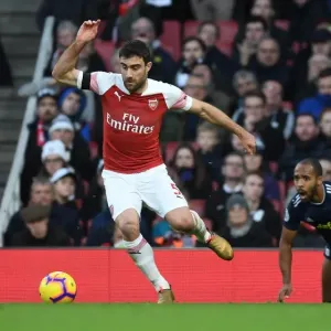 Arsenal's Sokratis Overpowers Fulham's Odoi in Premier League Clash at Emirates Stadium