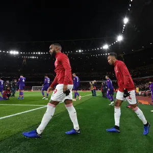 Arsenal's Star Strikers: Lacazette and Aubameyang Before the Arsenal vs. Liverpool Clash (2018-19) Arsenal's Star Strikers: Lacazette and Aubameyang Before the Arsenal vs. Liverpool Clash (2018-19)