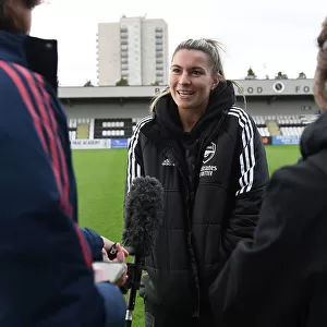 Arsenal's Steph Catley: Pre-Match Focus before Arsenal Women take on Everton Women (2022-23 Barclays WSL)
