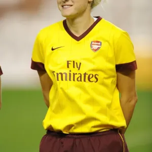 Arsenal's Steph Houghton Leads to a 2-0 UEFA Champions League Victory Over Rayo Vallecano Arsenal's Steph Houghton Leads to a 2-0 UEFA Champions League Victory Over Rayo Vallecano