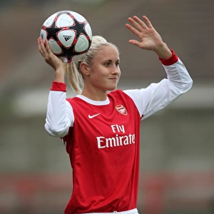 Arsenal's Steph Houghton Shines in 9-0 UEFA Women's Champions League Victory over ZFK Masinac