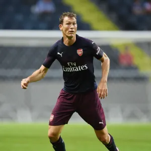 Arsenal's Stephan Lichtsteiner in Action Against SS Lazio (2018): Pre-Season Friendly Arsenal's Stephan Lichtsteiner in Action Against SS Lazio (2018): Pre-Season Friendly