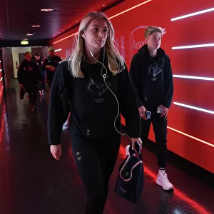 Arsenal's Stina Blackstenius Arrives at Emirates Stadium for 2022-23 Season Opener Against Tottenham Hotspur Women