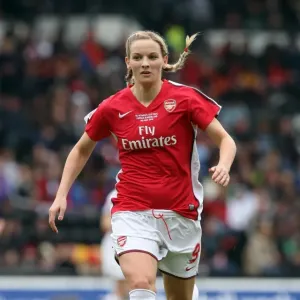 Arsenal's Suzanne Grant Celebrates FA Cup Victory Over Sunderland WFC