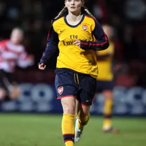 Arsenal's Suzanne Grant Scores a Record-Breaking Five Goals in FA Premier League Cup Final Victory over Doncaster Rovers Belles Arsenal's Suzanne Grant Scores a Record-Breaking Five Goals in FA Premier League Cup Final Victory over Doncaster Rovers Belles
