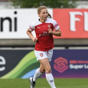 Arsenal's Tabea Kemme in Action: Arsenal Women vs. Birmingham City Ladies (WSL 2018-19)