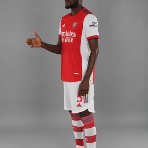 Arsenal's Thomas Partey at 2021-22 First Team Photocall Arsenal's Thomas Partey at 2021-22 First Team Photocall