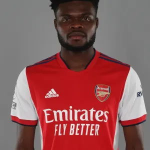 Arsenal's Thomas Partey at 2021-22 Team Photocall Arsenal's Thomas Partey at 2021-22 Team Photocall