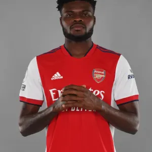 Arsenal's Thomas Partey at 2021-22 Team Photocall Arsenal's Thomas Partey at 2021-22 Team Photocall