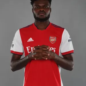 Arsenal's Thomas Partey at 2021-22 Team Photocall Arsenal's Thomas Partey at 2021-22 Team Photocall