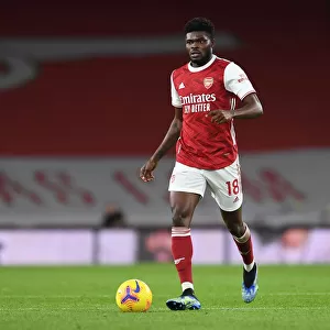 Arsenal's Thomas Partey in Action against Newcastle United (2020-21)