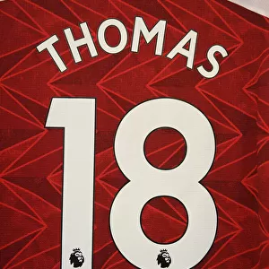 Arsenal's Thomas Partey Readies for Aston Villa Clash in Empty Emirates Stadium (2020-21)