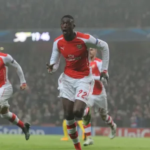 Arsenal's Thrilling Champions League Victory: Yaya Sanogo Scores the Winner Against Borussia Dortmund