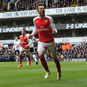 Arsenal's Thrilling Victory: Aaron Ramsey's Unforgettable Goal vs. Tottenham Hotspur (2015-16)