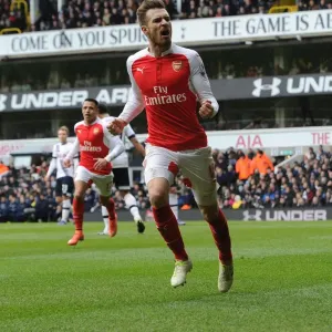 Arsenal's Thrilling Victory: Aaron Ramsey's Unforgettable Goal vs. Tottenham Hotspur (2015-16)