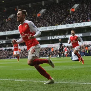 Arsenal's Thrilling Victory: Ramsey's Unforgettable Goal Against Tottenham Hotspur (2015-16)