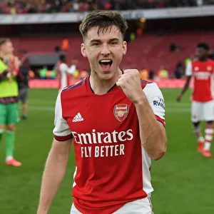 Arsenal's Tierney Scores Derby-Winning Goal: Arsenal 1-0 Tottenham (2021-22)
