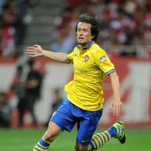 Arsenal's Tomas Rosicky in Action Against Urawa Red Diamonds, 2013 Arsenal's Tomas Rosicky in Action Against Urawa Red Diamonds, 2013