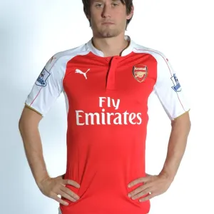 Arsenal's Tomas Rosicky at Training, London Colney, 2015 Arsenal's Tomas Rosicky at Training, London Colney, 2015