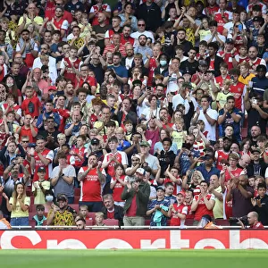 Arsenal's Tomiyasu Applauds Fans in Arsenal v Norwich City Premier League Clash