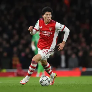 Arsenal's Tomiyasu Faces Liverpool in Carabao Cup Semi-Final Showdown Arsenal's Tomiyasu Faces Liverpool in Carabao Cup Semi-Final Showdown
